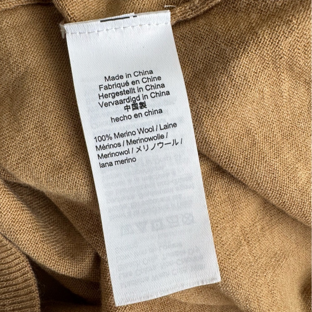 J. Crew Margot turtleneck sweater - 100% Wool - Tan - Picture 7 of 8